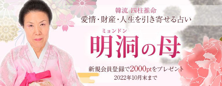 明洞の母：ポイントUP